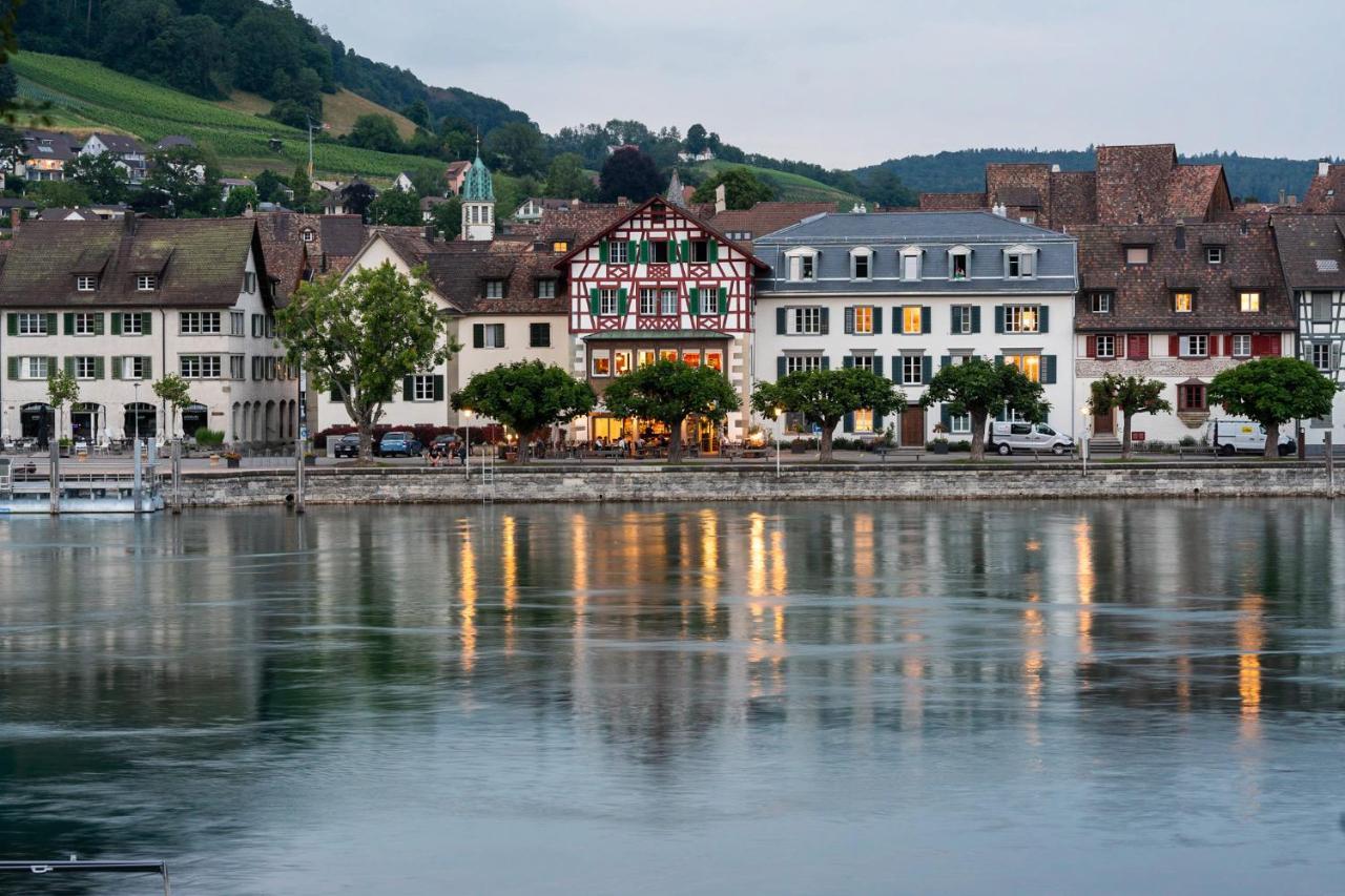 Restaurant&Hotel Rheingerbe Stein Am Rhein Exterior foto