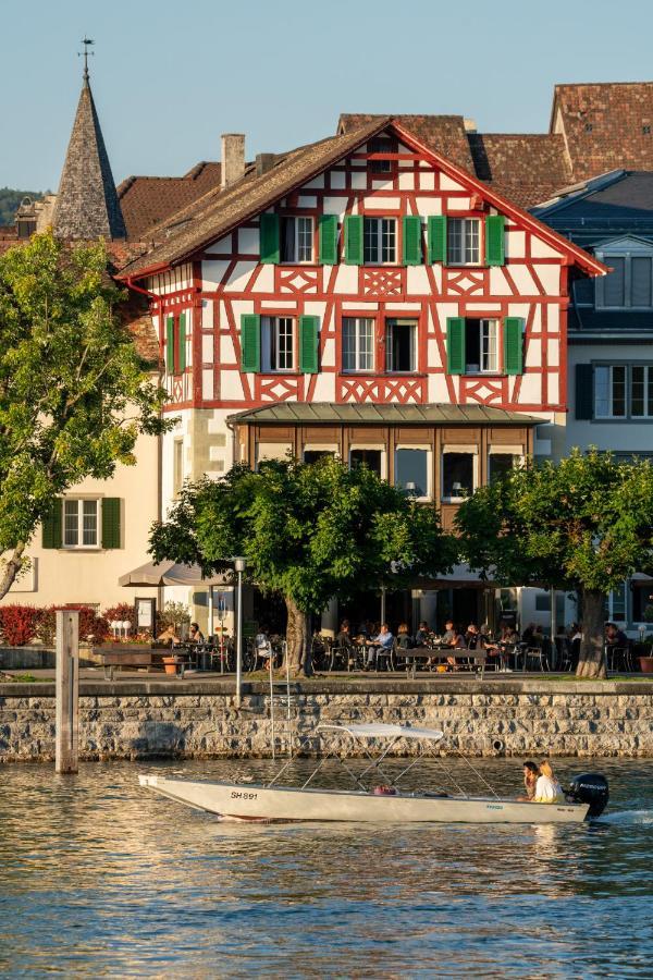 Restaurant&Hotel Rheingerbe Stein Am Rhein Exterior foto