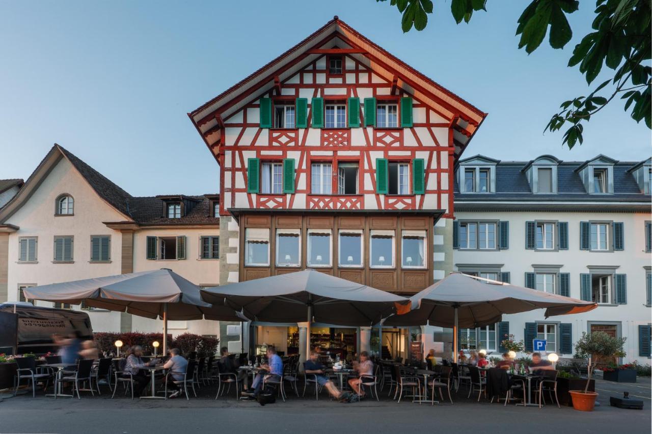 Restaurant&Hotel Rheingerbe Stein Am Rhein Exterior foto